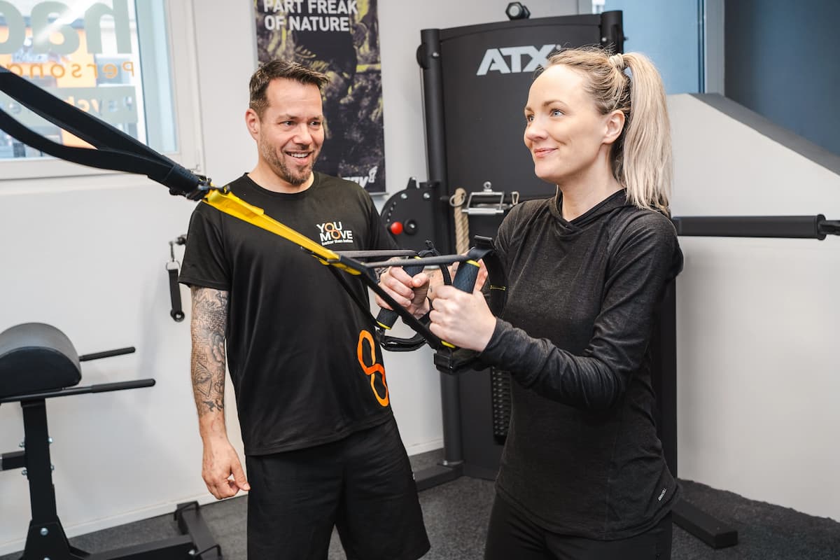 Zugübungen beim Training